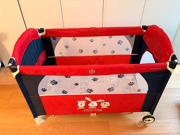 Lettino box da campeggio portatile