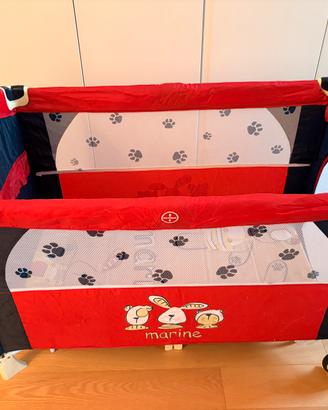 Lettino box da campeggio portatile