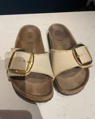 Birkinstock Canvass Eggshell vegan
