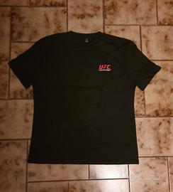 Maglia T shirt UFC M nera e rossa