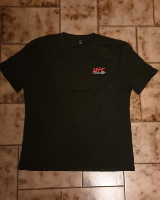 Maglia T shirt UFC M nera e rossa