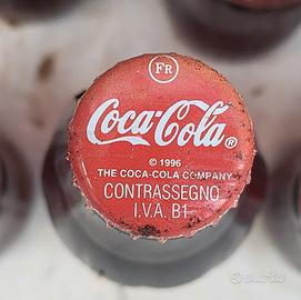 Bottigliette Coca Cola anno 1996 vintage 