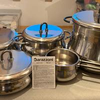 Batteria pentole acciaio inox TUMMY di Barazzoni