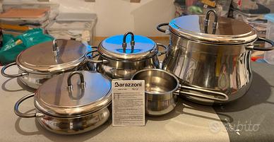Batteria pentole acciaio inox TUMMY di Barazzoni