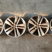 Cerchi in lega Opel 16" originali con valvole TMPS