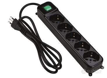 Multipresa Schuko (5 entrate)