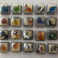 Set 20 animaletti in vetro di Murano