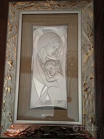 Quadro Vintage "MIDA" Argento 999