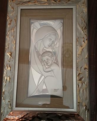 Quadro Vintage "MIDA" Argento 999