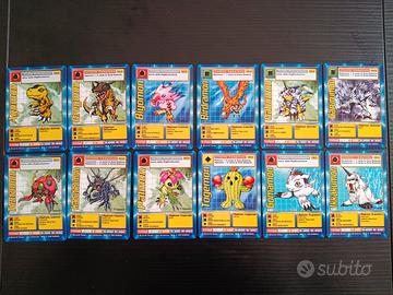 SET COMPLETO Digimon Bandai 1999 MB (1-62) Prima E