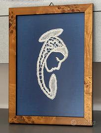 Madonna In Pizzo Arte Sacra di Cantu incorniciato