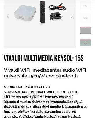 vivaldi kaysol 15+15w
