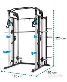 Rack multifunzione con Smith