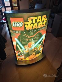 Lego Star Wars Lampada Videogame Vintage Display 
