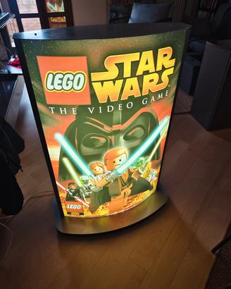 Lego Star Wars Lampada Videogame Vintage Display 