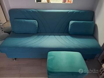 DIVANO LETTO E CONTENITORE 