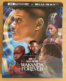 Black panther Wakanda forever 4K+Blu ray Steelbook
