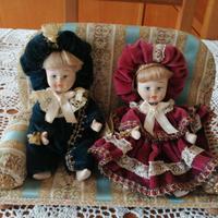 Bambole ceramica collezione alessandra bv11 e bv10