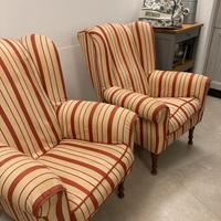 Coppia di poltrone Bergerè