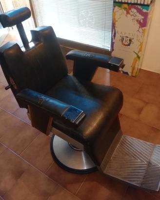 Poltrone barbiere antiche 