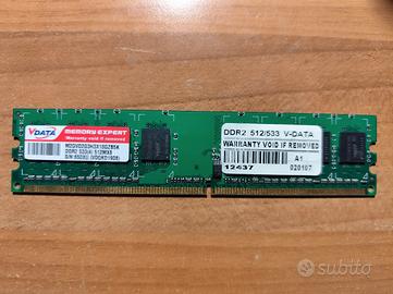 V-Data DDR2 512MB 533MHz PC2-4200 DIMM – Memor Ram