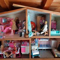 Casa della Barbie artigianale