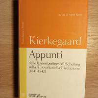 Kierkegaard, Appunti sulla filosofia di Schelling
