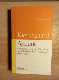 Kierkegaard, Appunti sulla filosofia di Schelling