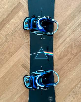 Burton Snowboard Whammy bar 155 Pink Floyd