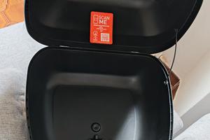 Bauletto Kappa MONOLOCK 29LT Nero Tech