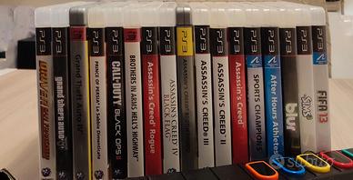 Giochi PS3, con consolle e accessori