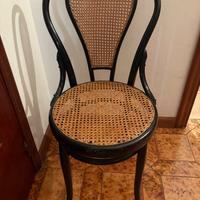 Sedia  di Vienna in finocchietto