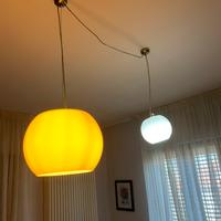 lampadario doppio