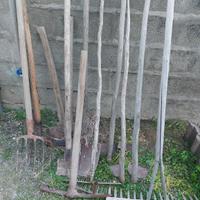 atrezzi antichi per orto/ giardinaggio