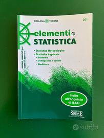 Compendio, Elementi di statistica. Edizioni Simone