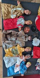 Sei burattini grandi 