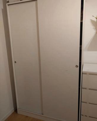 Armadio bianco 204x121x50