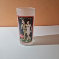 Bicchiere Coca-Cola Satinato Vintage Soldato