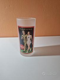 Bicchiere Coca-Cola Satinato Vintage Soldato