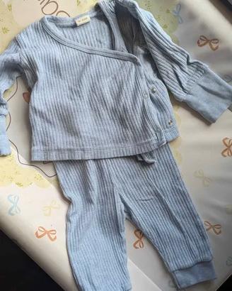 Completo neonato Alana in cotone organico neonato