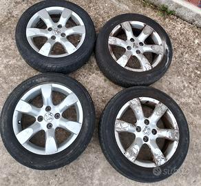 4 cerchi da 16 Peugeot 