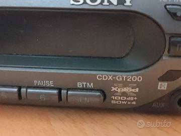 Autoradio SONY CDX-GT200