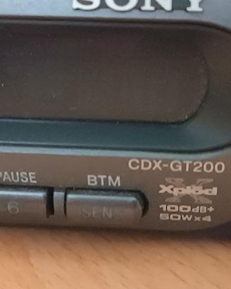 Autoradio SONY CDX-GT200