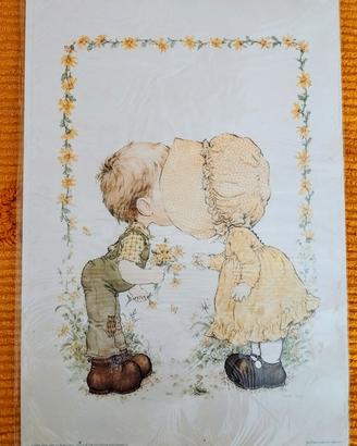 Stampa Sarah Kay vintage 