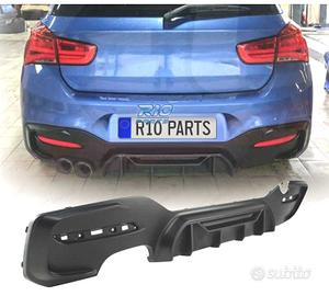 DIFFUSORE BMW F20 LCI 15- LOOK COMPETITION NERO OP