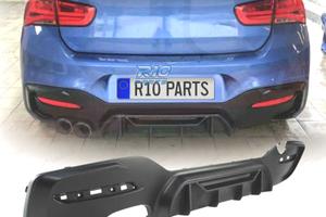 DIFFUSORE BMW F20 LCI 15- LOOK COMPETITION NERO OP