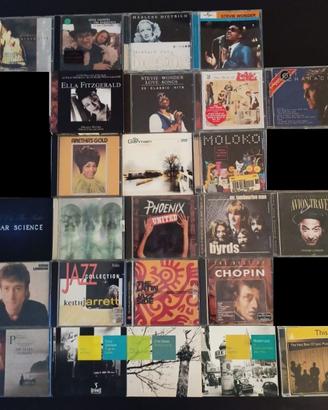 Lotto 25 CD  rock/pop/jazz/compositori