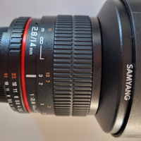 Grandangolo 14mm f2.8 per Nikon