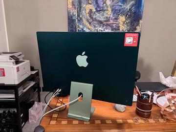 iMac24”AppleM1(Verde -16gbRAM/512SSD+trackpad+tast