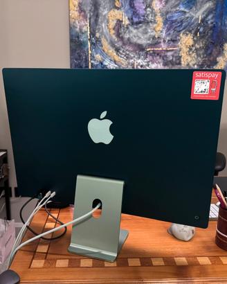 iMac24”AppleM1(Verde -16gbRAM/512SSD+trackpad+tast